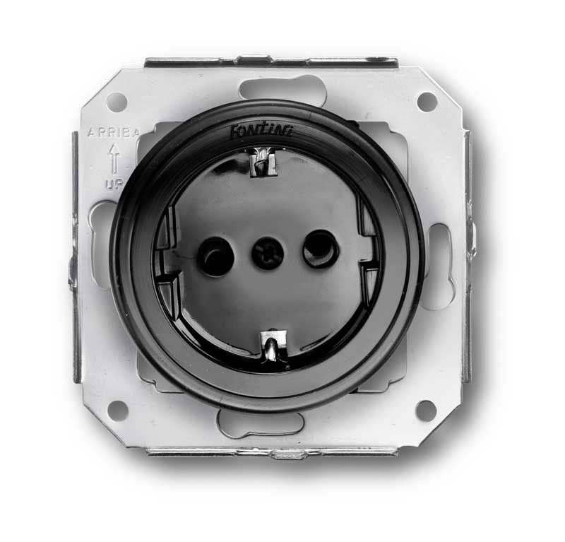 Fontini Outlet - Black plastic without frame