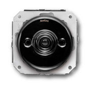 Insert black porcelain - Rotary push-button switch without knob thumbnail image