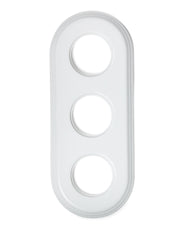 White porcelain frame - 3 elements Garby Colonial thumbnail image