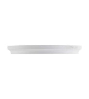 White wooden plate without cord groove thumbnail image