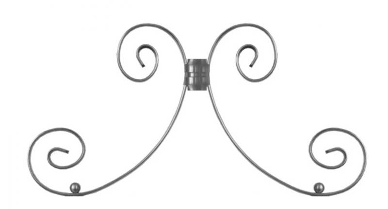 Ornamenterat armstag M13 - Nickel image