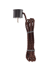 Cable para soporte de pared con interruptor de desconexión (marrón/3 m) thumbnail image