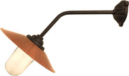 Utomhuslampa - Stallampa 45° rak lång, kopparskärm thumbnail image