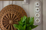 Dimmer - Hvit porselen/antikk bronse thumbnail image