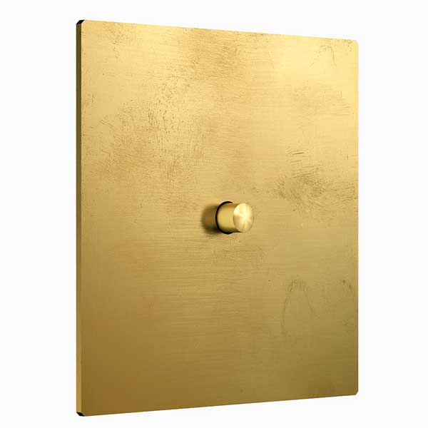 Dimmer More Square Brass – Push Button image