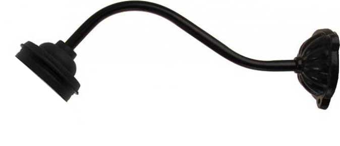 Mount - Courtyard lamps 45° hook