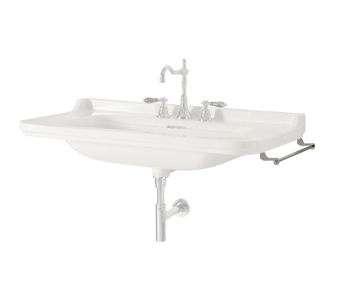 Sidohandduksräcke Art Deco - Krom image