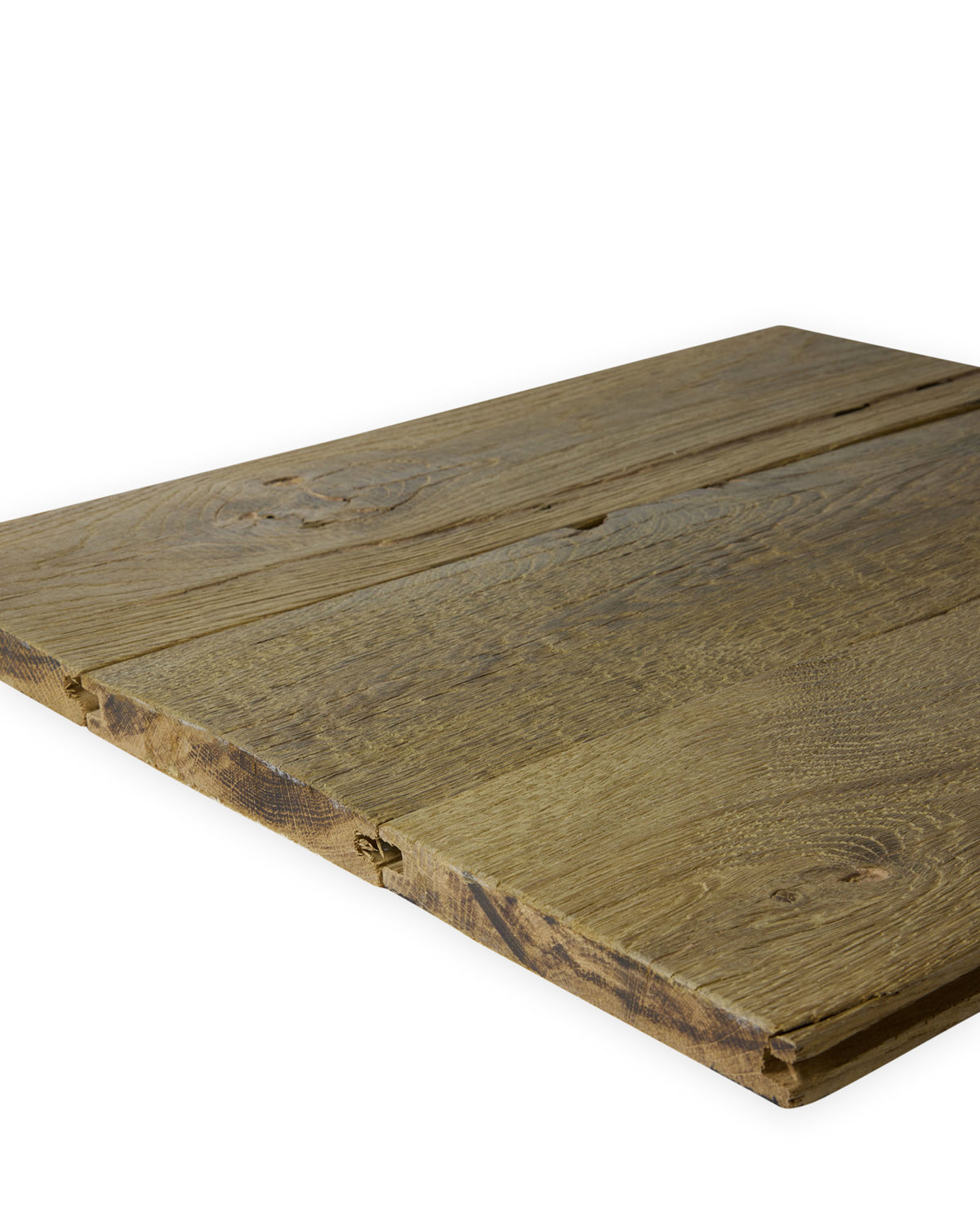 Egetræsgulv genvundet antik eg - Mix 180-240 x 20 mm, antikgrå image