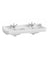 Burlington Edwardian - Double wash basin 120 cm