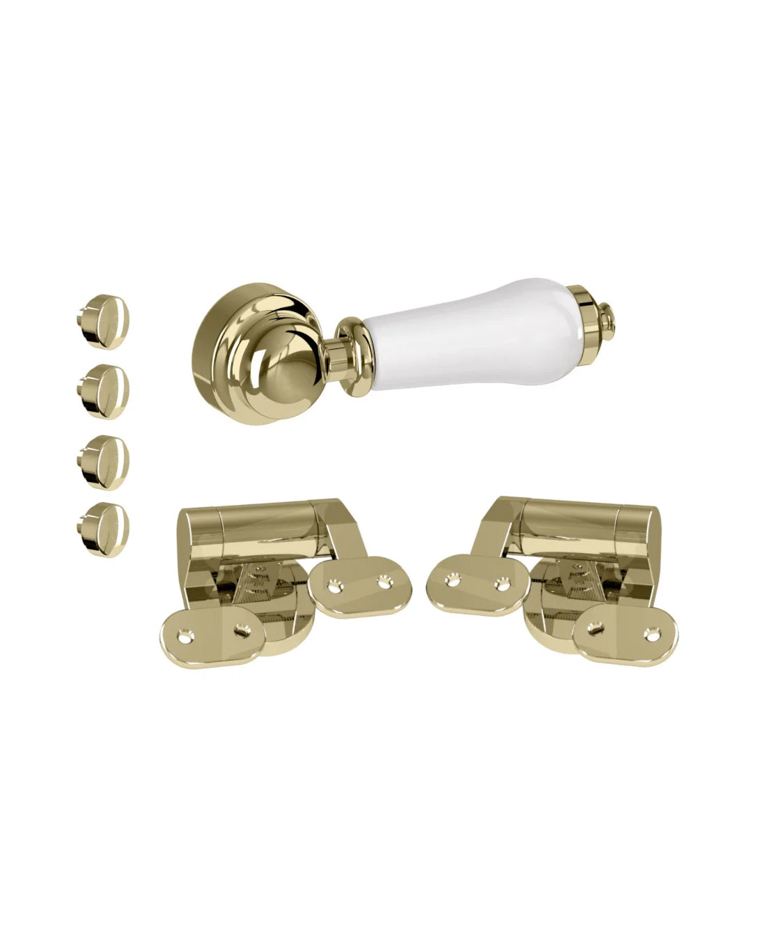 Addition – Gold details for Burlington high-level toilet image