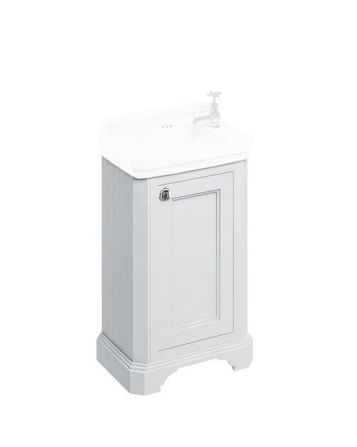 Badrumskommod till tvättställ mini vit (endast underdel) image