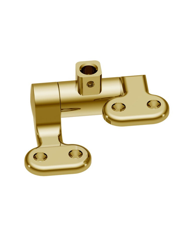 Lacquered brass seat fitting - For Guild WC