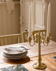 4-Armed Candle Holder - Palander Brass thumbnail image