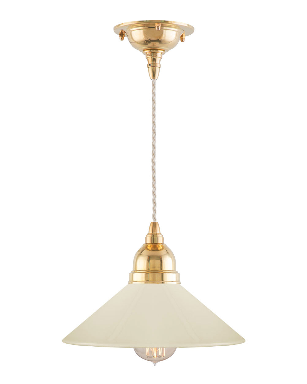 Ceiling Lamp – Byström Pendant 60, Off-White Shade