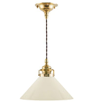 Ceiling Lamp – Shoemaker Pendant, Off-White Shade 25 cm thumbnail image