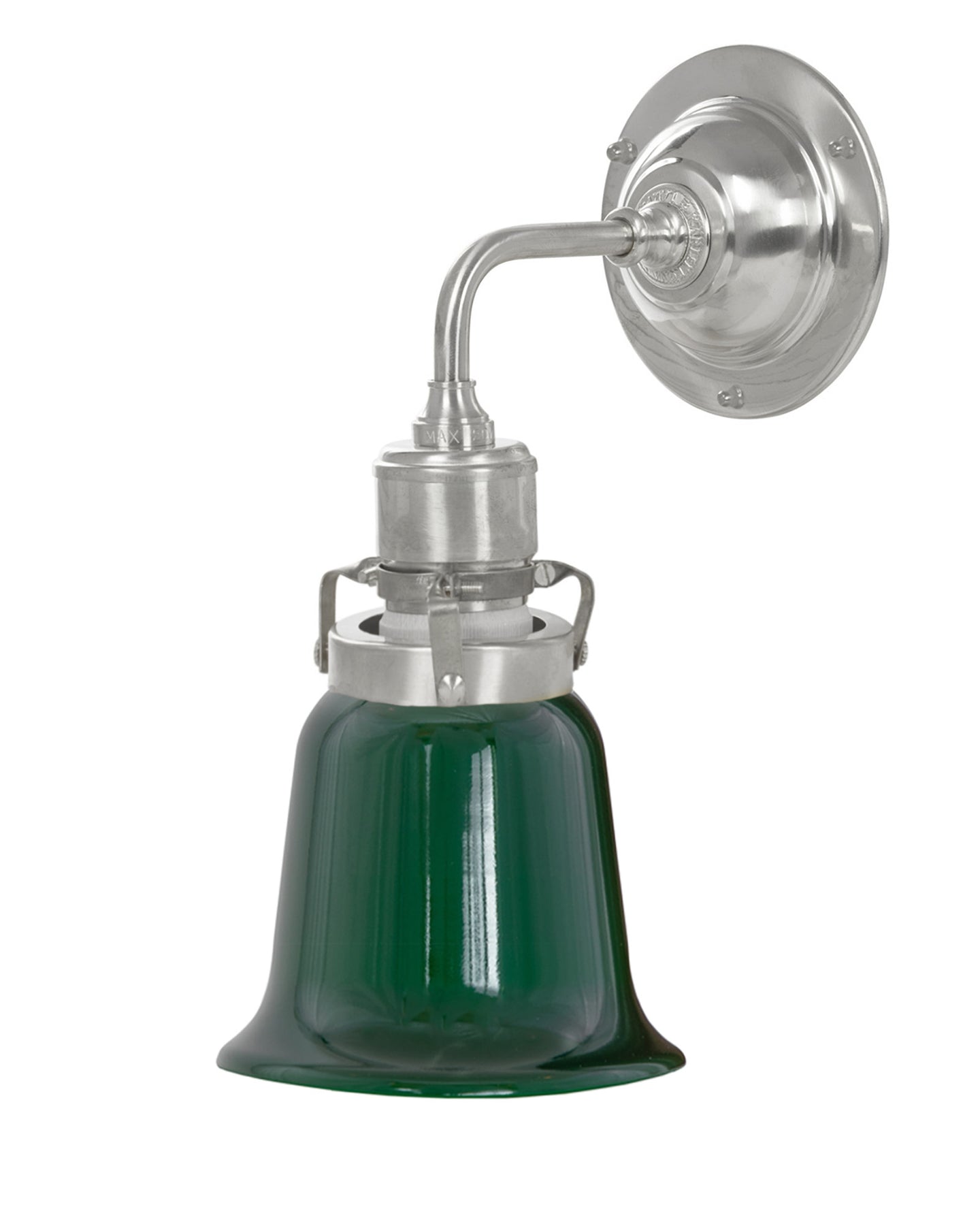 Vegglampe - Lillienstedt forniklet, grønn klokke 