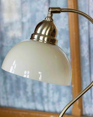 Table Lamp – Lagerlöf Brass with Off-White Shade thumbnail image