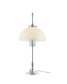 P 0589Q Y Sekelskifte Bordslampa Swedenborg fornicklad benvit skarm 01
