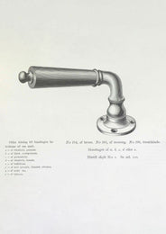 Door Handle - Næsman 195 - Nickel thumbnail image