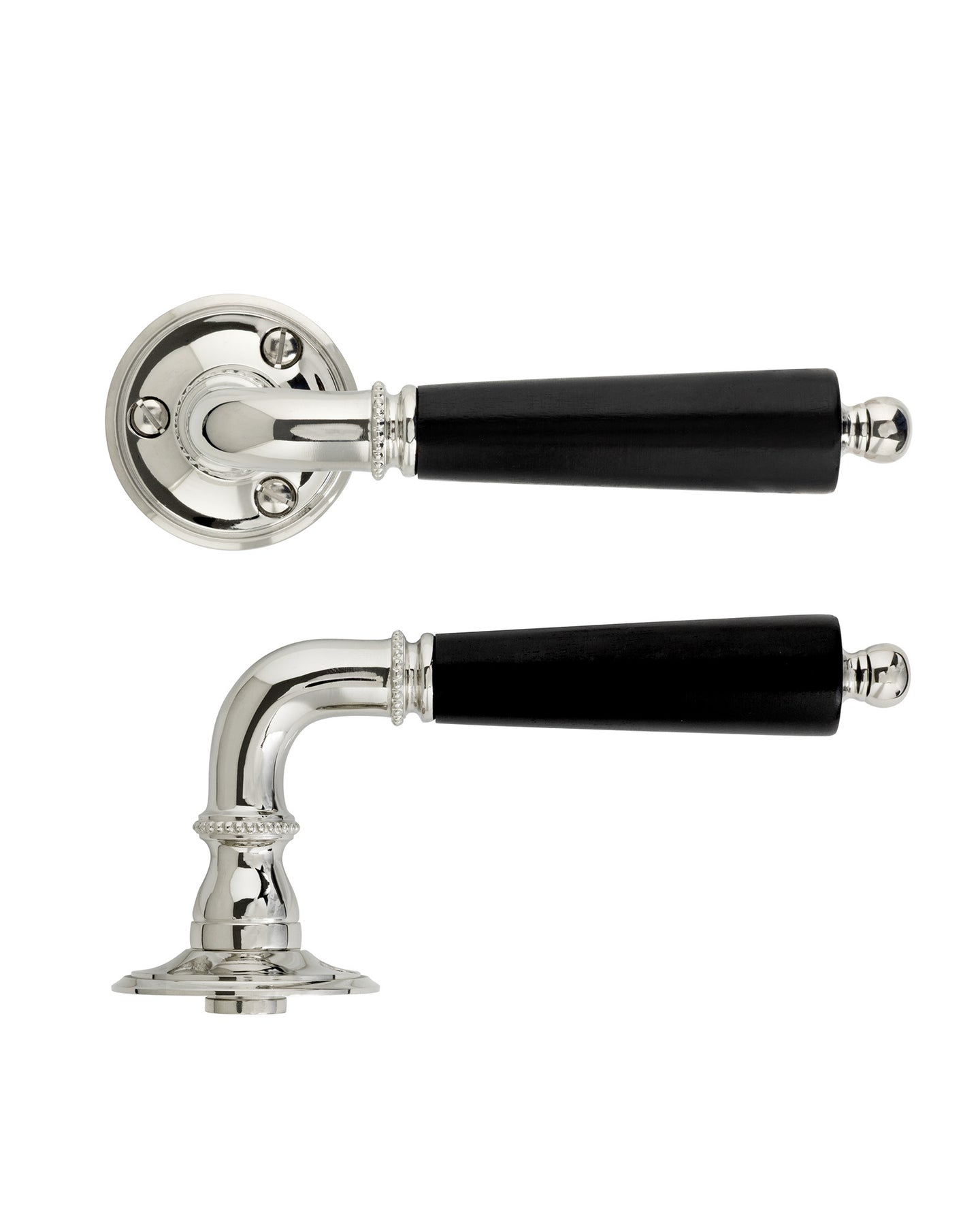 Door Handle - Næsman 195 - Nickel