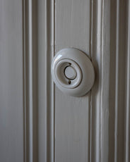 Strömbrytare rund porslin - Lysknapp korsströmbrytare thumbnail image