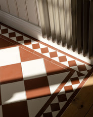 Friso de baldosas – Clásico rojo/blanco thumbnail image