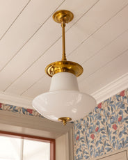 Ceiling Light - Dahlberg Pendant 100 Brass, Anchor shade thumbnail image
