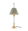 P 112 300 OG sekelskifte Bordslampa Kellgren olivgron skarm 01