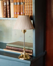 Bordslampa - Stiernstedt mässing, beige skärm thumbnail image