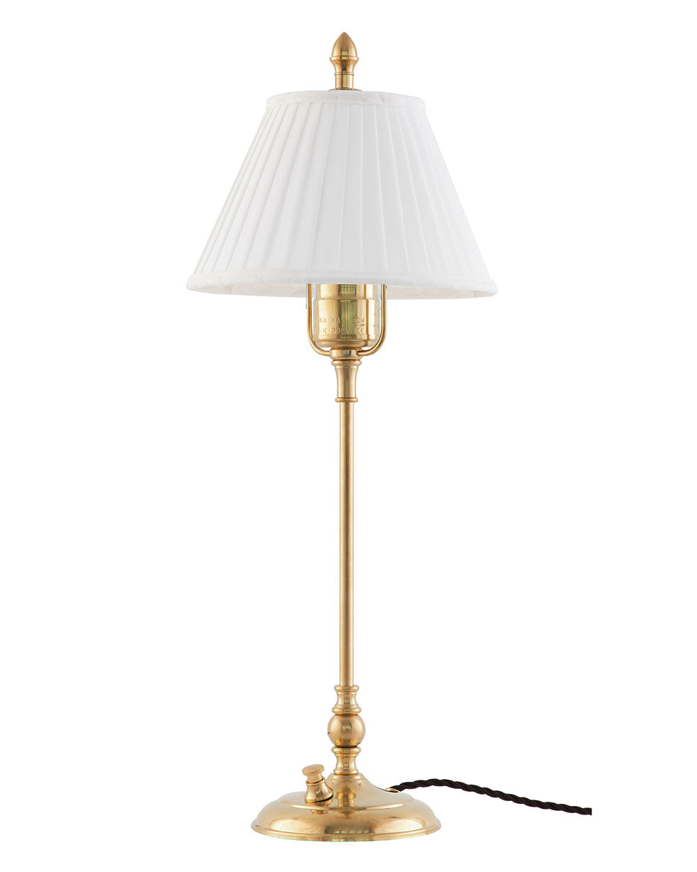 Table Lamp - Ankarcrona 50 cm (19.7 in.), Brass, White Shade