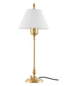 P 112 340 V sekelskifte Bordslampa Ankarcrona 50 cm massing vit skarm 01