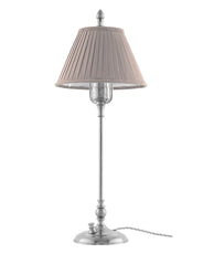 Bordlampe - Ankarcrona 50 cm, nikkel beige skjerm thumbnail image