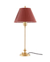 P 112 343 R Sekelskifte Bordslampa Moberg 65 cm rod skarm 01
