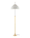 P 112 400 Sekelskifte Golvlampa Edfelt vit skarm 01