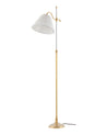 P 112 401 Sekelskifte Golvlampa Gullberg vit 01