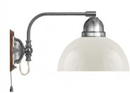 Wall Light - Gripenberg 60 - Nickel - Opal White Shade thumbnail image