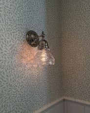 Wall Light - Adelborg - Nickel, Clear Glass thumbnail image