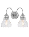 P 112 699 F Sekelskifte Vagglampa Stackelberg nickel opalvit klocka 01