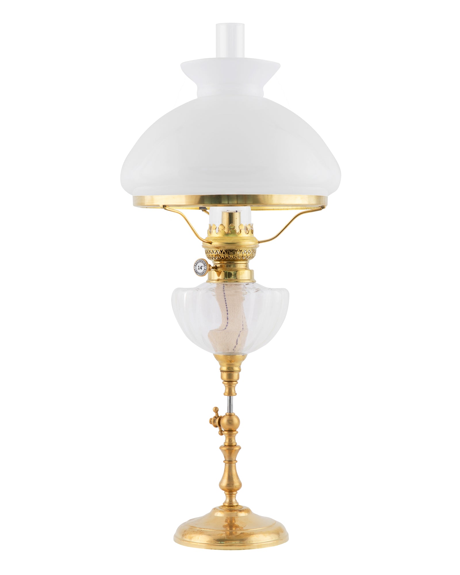 Petroleumslampe - Ekholmen messing image