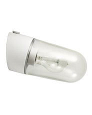 Porselemslampe utendørs/våtrom IP54 hvit/skrå thumbnail image