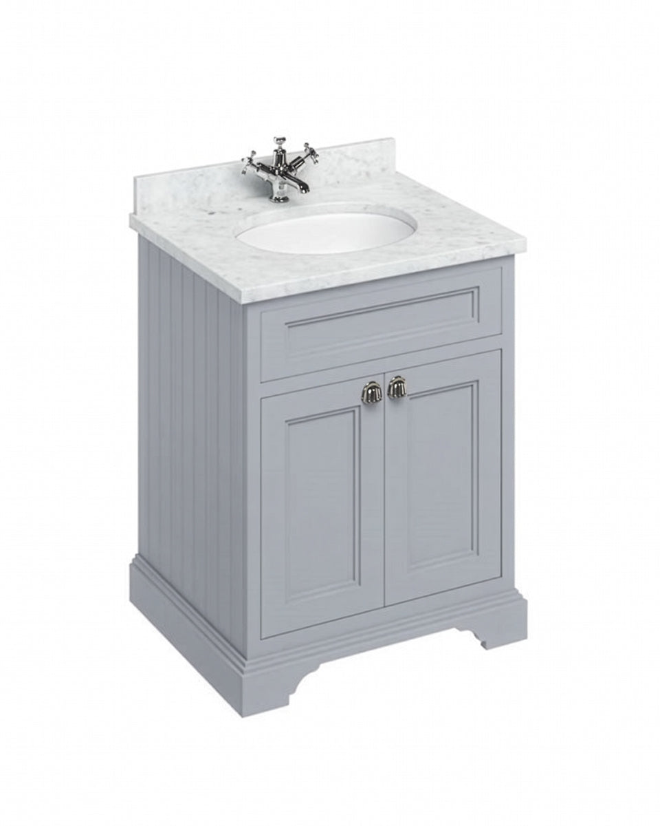 Mueble de baño Burlington - 65 cm gris