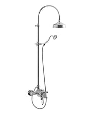 Shower Set - Kensington Retro-style Shower Faucet, Chrome thumbnail image