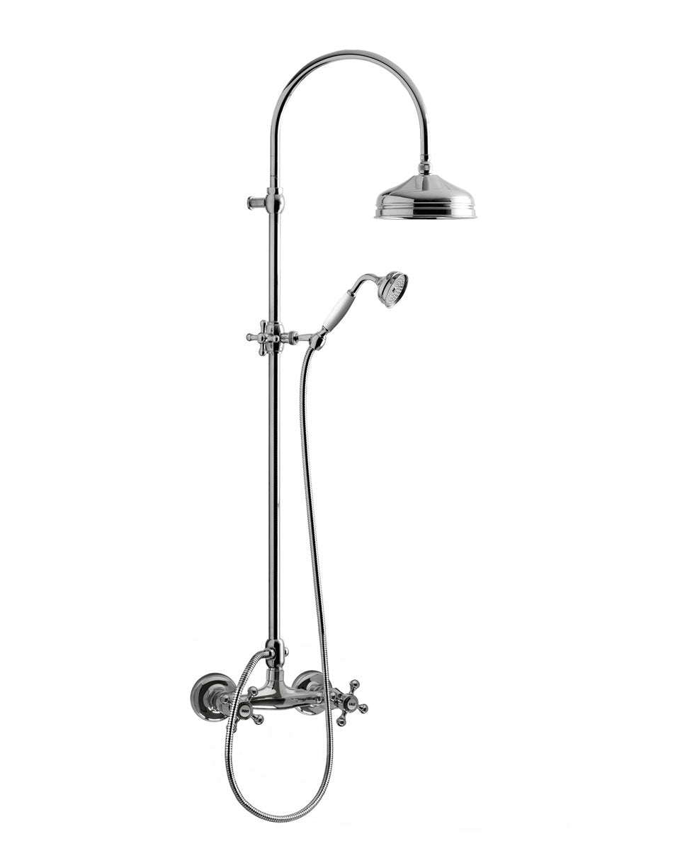 Ensemble de douche - Mitigeur rétro Kensington, chrome image