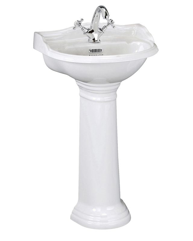 Washbasin - Porchester 50 cm, Pedestal