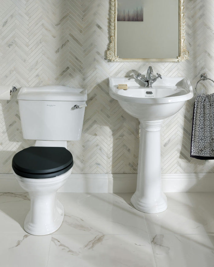 WC - Porchester Floor-Standing Toilet with Soft-Close Seat – Sekelskifte