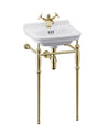 P 122 680 G Sekelskifte Tvattstall Guild 45 cm guldstallning 01