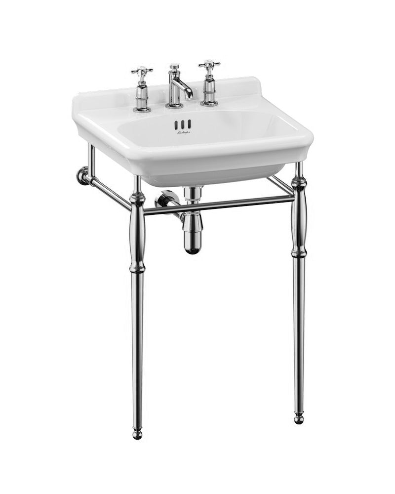Washbasin - Guild 56 cm (22 in.), chrome stand image