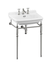 Washbasin - Guild 62 cm (24.4 in.), chrome stand thumbnail image