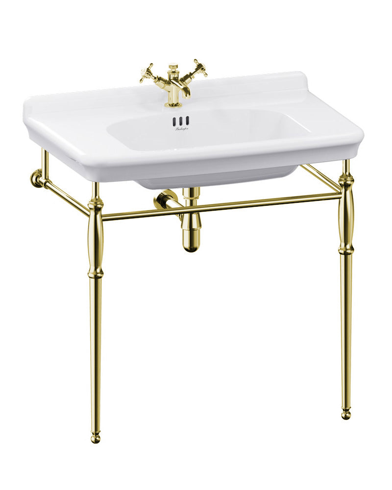 Washbasin - Guild 85 cm (33.5 in), Lacquered brass stand image