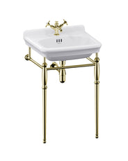 Washbasin - Guild 56 cm (22 in.), Lacquered brass stand thumbnail image